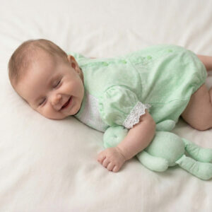 Mameluco calado verde